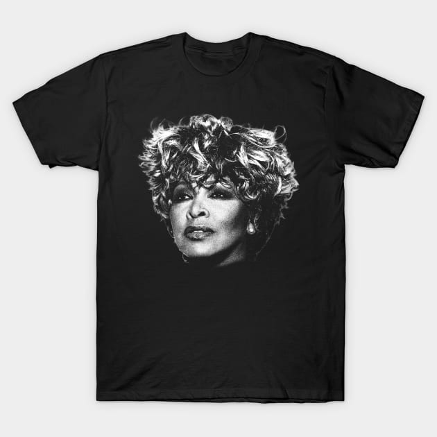Tina Turner T-Shirt by Riso Art